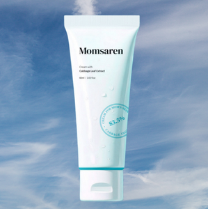 Crema de extracto de repollo Momsaren para aliviar la hinchazón posparto, clínicamente probada, refrescante y calmante para la piel sensible. - Product Image 2