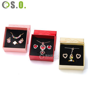 Caja de Anillos de Papel con Diseño de Lazo, 8 Colores, Estilo Cuadrado Simple, Caja de Joyería Elegante para Exhibición de Collares y Regalos - Product Image 4