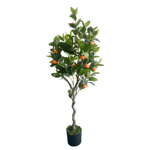 Nuevo diseño de plantas de bonsái artificiales, frutas, árboles de naranja reales, decoración de árbol de hojas, decoración interior del hogar, árbol de limón con fruta - Product Image 4