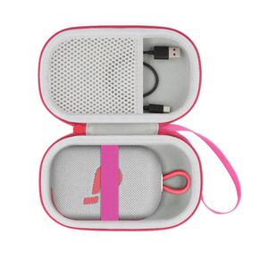 Sang trọng EVA cho Bluetooth túi Loa với dây kéo đóng cửa âm thanh mang công cụ trường hợp và âm nhạc ngoài trời Máy nghe nhạc Boombox trường hợp quà tặng - Product Image 4