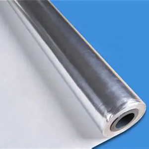 Tissu <span class=keywords><strong>en</strong></span> fibre <span class=keywords><strong>de</strong></span> verre enduit <span class=keywords><strong>de</strong></span> feuille d'aluminium pour isolation thermique, fabriqué <span class=keywords><strong>en</strong></span> Chine, <span class=keywords><strong>en</strong></span> <span class=keywords><strong>vente</strong></span> - Product Image 1