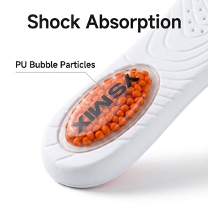 Semelles orthopédiques de soutien de la voûte plantaire pour le <span class=keywords><strong>sport</strong></span>, légères, respirantes, en PU, pour chaussures - Product Image 4