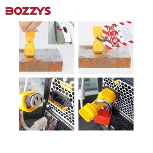 1 पैडलॉक होल औद्योगिक सुरक्षा लॉकआउट और टैगआउट के साथ स्व-लॉकिंग विद्युत लॉक - Product Image 5