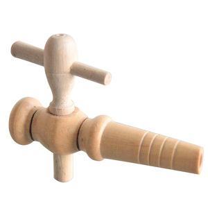 Grifo de madera para barril de vino, grifo de cerámica para tarro, grifo de madera para barril, válvula de madera para barril de vino y whisky - Product Image 1