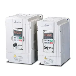 1HP 220V/230V डेल्टा VFD-M इन्वर्टर AC मोटर ड्राइव 0.4KW/0.75KW 400HZ VFD007M21A