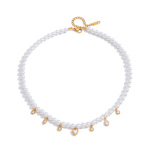 Collar de Perlas con Forma de Corazón, Grado AAA, Joyería para Mujer de Uso Diario, Origen Jinhua - Product Image 5