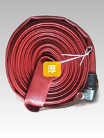 Tuyau d'incendie flexible en caoutchouc Yt Durable 20m 60mm avec doublure haute pression et renfort d'angle en plastique pour la lutte contre l'incendie