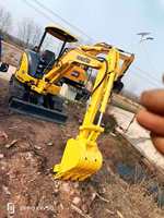 Mini-excavatrice japonaise de 3 tonnes, prix bas, PC30, excavatrice d'occasion, mini-excavatrice avec cabine