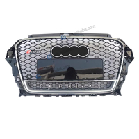 Calandre de Pare-chocs Avant à Maille Nid d'Abeille Haute Qualité pour Audi A3 S3 RSQ3 8P 2014-2016