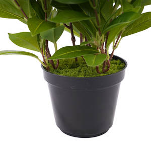 高品質 H43cm 赤緑盆栽 環境に優しい 防水 耐久性のある人工植物 家庭 ホテル または造園装飾用 - Product Image 6