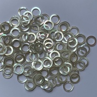Perles rondes et boucles en nacre blanche XM Jewels, perles de corail en os de coquillage pour la fabrication artisanale et la création de bijoux en gros