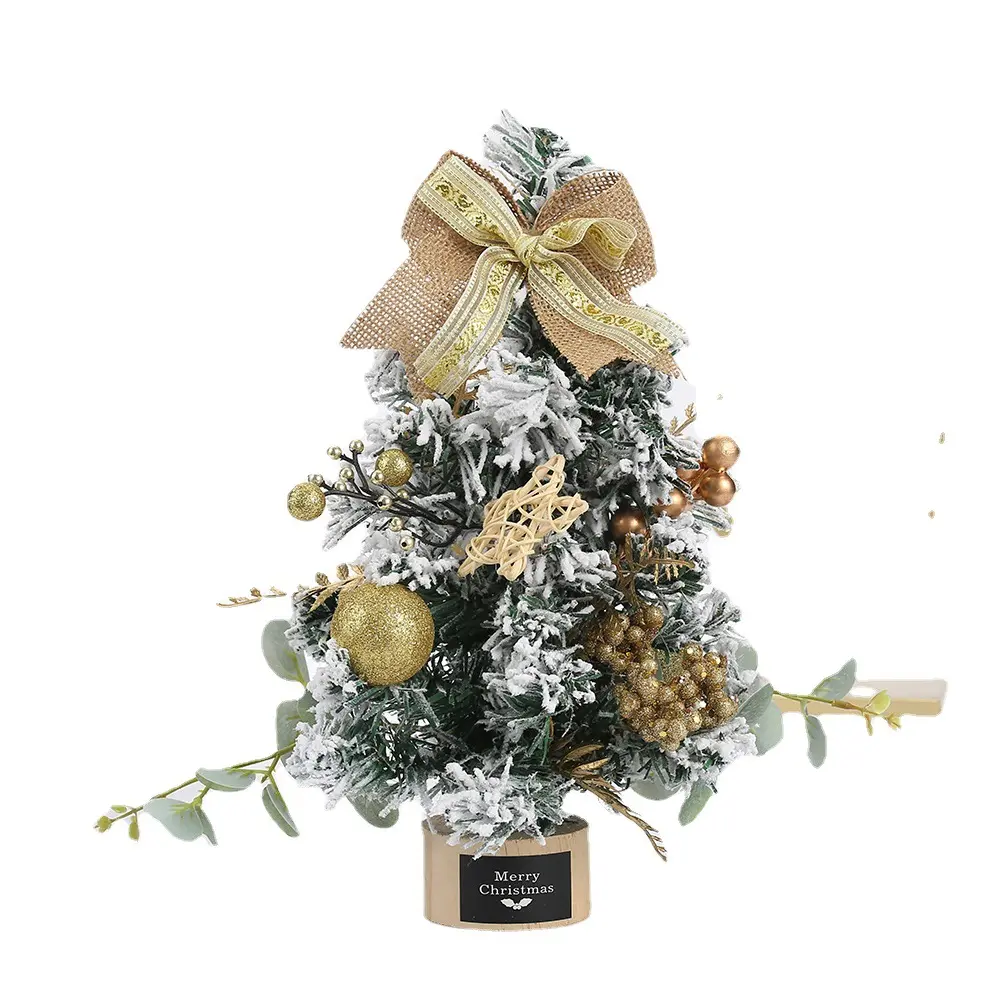 Newest 30CM Christmas Decoration Small Design Mini Table Christmas Trees For Home Decoration