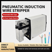Petite machine pneumatique de dénudage de câbles, dénudeur à induction haute précision pour fils gainés, multiconducteurs et fils électroniques