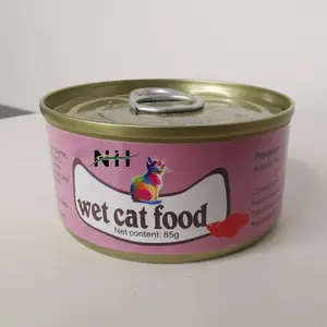 OEM ODM Offre Spéciale Nourriture de haute qualité pour animaux de compagnie délicieuse nourriture humide gelée nourriture pour chat humide en conserve pour animaux de compagnie