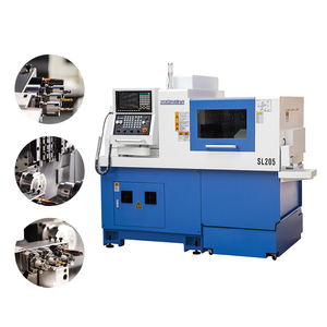 निर्माता भुगतान विधि चक भारी शुल्क डबल स्पिंडल स्ंडल 205 cnc स्विस बार फीडर के साथ - Product Image 4