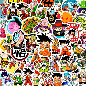800 Designs 50 pièces/ensemble Autocollants personnalisés Anime Cartoon <span class=keywords><strong>Dragon</strong></span> <span class=keywords><strong>Ball</strong></span> Z Autocollants imperméables pour enfants pour collection et décoration - Product Image 5