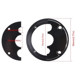 Kit de Faisceau de Câblage en Aluminium Aosu pour Pièces Auto Transfrontalières, Anneau de Raccordement 96mm pour Holley Terminator X X Max - Product Image 1