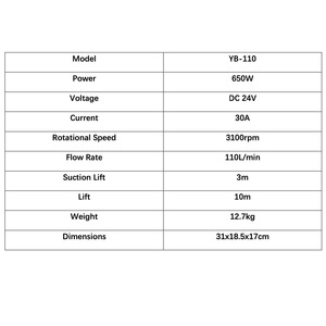 Nouvelle pompe auto-amorçante en fonte 12V/24V 100L à haut débit - Pompe de transfert et distributeur électrique d'huile diesel/kièrosène/OEM - Product Image 4
