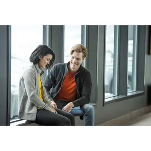 Cárdigan Clásico de Felpa con Cierre, Personalizado para Merchandising - Product Image 2