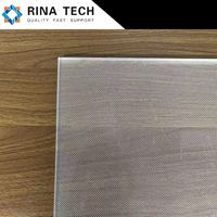Placa guía de luz ultra suave sin parpadeo de 10 mm con marcado de puntos láser de una sola cara para iluminación de aulas escolares Rina Tech