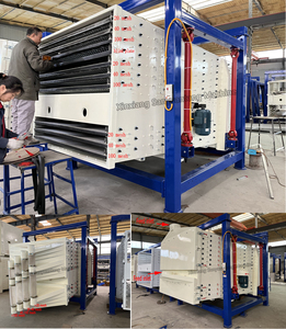 Silica cát sifter vuông rung màn hình sàng lọc gyratory rung screener Swing cát sàng máy cho cát sàng lọc - Product Image 5