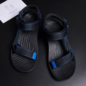 OLICOM Nouvelles sandales athlétiques pour hommes, sandales de sport et de randonnée d'extérieur, sandales de marche à bout ouvert avec sangle et soutien de la voûte plantaire, chaussures aquatiques de plage - Product Image 3