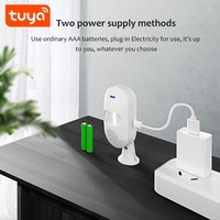 Detektor Gerak WiFi Pintar Tuya Smart 80dB Alarm Suara & Lampu, Sensor Gerak Anti Hama Hewan Peliharaan, Kontrol via Aplikasi PST-CT20W