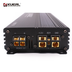เครื่องขยายเสียง Kuerl Mono Class D กำลังขับ 2200 วัตต์ 1 โอห์ม สำหรับรถยนต์ ตัวเครื่องอะลูมิเนียมทั้งตัว เสียงเบสหนักแน่น - Product Image 2