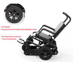 障害者用電気リハビリテーション療法車椅子リフト、地上および階段昇降機能付き - Product Image 2