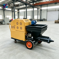 Pistolet de pulvérisation pour machine à plâtrer avec buse rotative pour les zones de plafond difficiles d'accès
