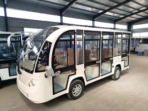 Autobús Turístico Eléctrico Solar/Batería Florescence de 17 Plazas, Transporte Cerrado para Turismo, Hospitales, Zoológicos y Recorridos Nocturnos - Product Image 5