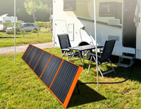 Kit de panneaux solaires portables pliables 500W 18V, chargeur haute efficacité, camping, station d'alimentation pour camping-car, directement de l'usine chinoise