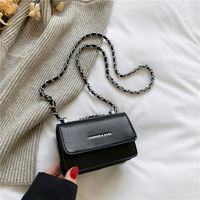 Mini sacs à bandoulière en cuir Vintage pour femmes couleur Pure Designer femmes sacs haute qualité chaîne Bolsos-para-mujeres-