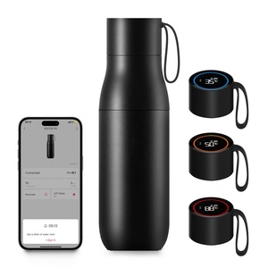 Vaso Inteligente de Acero Inoxidable para Oficina Moderna, con Pantalla LED de Temperatura del Agua y Función de Recordatorio de Hidratación - Product Image 1