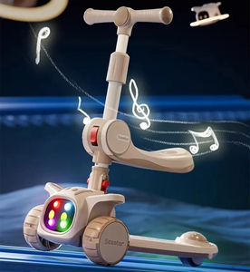 Scooter para Bebés de Alta Calidad al por Mayor con Reposapiés, Varios Colores, Tres Ruedas, para Niños de 1 a 12 <span class=keywords><strong>Años</strong></span>, Gran Inventario - Product Image 1