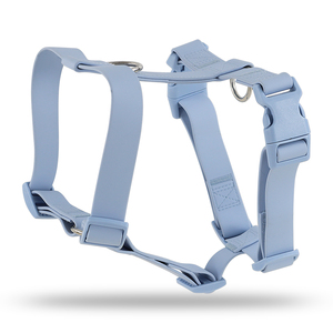 Juego de arnés Para Perros Sin anillo en D de tracción, juego de <span class=keywords><strong>collar</strong></span> y correa para mascotas, ajustable, diseñador personalizado, juego de arnés para perros de PVC impermeable - Product Image 2