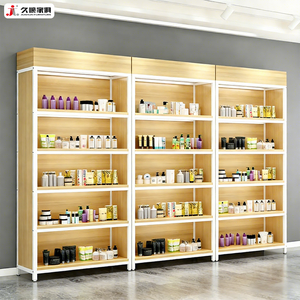 Espositore Cosmetici JIUSHUN, Scaffali in <span class=keywords><strong>Legno</strong></span> <span class=keywords><strong>per</strong></span> Negozi, Espositori all'Ingrosso e al Dettaglio <span class=keywords><strong>per</strong></span> Negozi di Prodotti Skincare - Product Image 2