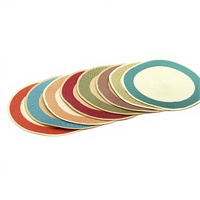 Tapis de table en plastique PP isolé, écologique, résistant à la chaleur, antidérapant, pour la maison, la cuisine, l'hôtel, la restauration
