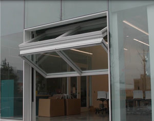 Puertas Plegables Portes de <span class=keywords><strong>garage</strong></span> pliantes Porte pliante Portes de <span class=keywords><strong>garage</strong></span> en aluminium Porte sectionnelle en verre - Product Image 3