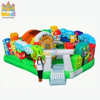 Structure gonflable WODI de qualité commerciale en PVC de 0,55 mm, combo gonflable, château gonflable, jungle gonflable pour enfants et adultes, WODI CE/UL disponible