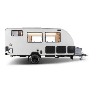 Offroad Caravan Kleine Lichtgewicht Trailer Mini Off Road Camper Aanhangwagen Te Koop