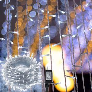 Guirlande lumineuse de 100 m, IP65, étanche, extérieure, Noël, arc-en-ciel, Diwali, lucioles, lumières LED en forme de riz, chaîne pour fête - Product Image 5