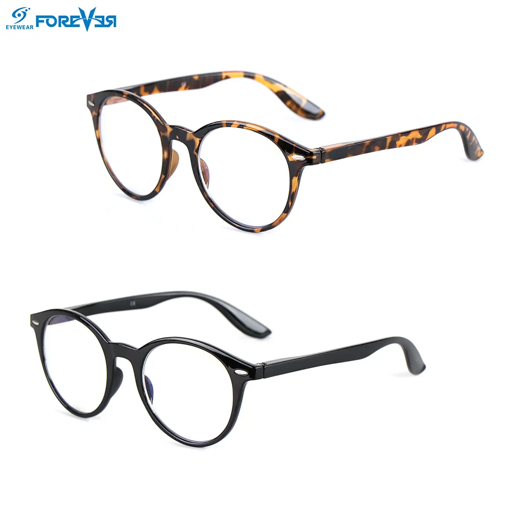 Promotion Fashion Computer Glasses Screen Glasses Round Frame Anti Blue Light Blocking Glasses for Man and Women