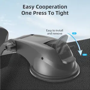 Trend ürünleri yeni varış uzun kol ayarlanabilir cep telefonu aksesuarları telefon standı 360 derece vantuz tutucu araç tutucu