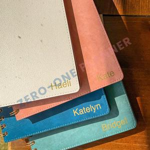 Thiết kế mới mạnh mẽ ràng buộc Ribbon cuốn sách cuaderno libretas chương trình nghị sự bìa cứng kế hoạch sữa Tạp Chí A5 PU da tùy chỉnh máy tính xách tay - Product Image 3