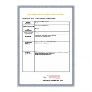 ชุดเทปผ้าไหมทางการแพทย์ปรับแต่งได้ง่ายต่อการฉีกขาดขอบหยักมีความไวต่ำระบายอากาศได้แกนสีแดงสีขาว - Product Image 2