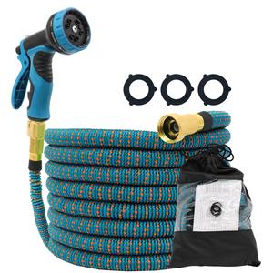 Manguera de Jardín Extensible de Alta Resistencia 3750D con Conexiones de Latón Sólido, Protección UV y Anticorrosión, Diámetro de 3/8'' - Product Image 6