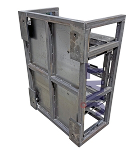 OEM Custom Sheet Metal Fabrication Service - Automation Equipment Enclosure and Frame - Fabricating to Your Drawing - MOQ 1 Sets