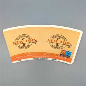 Ventilateur en papier jetable pour gobelets en papier, haute rigidité - Product Image 4