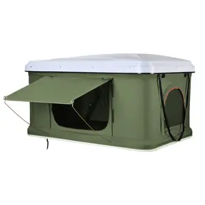 Barraca de teto para caminhão de acampamento, barraca para suv, venda dobrável